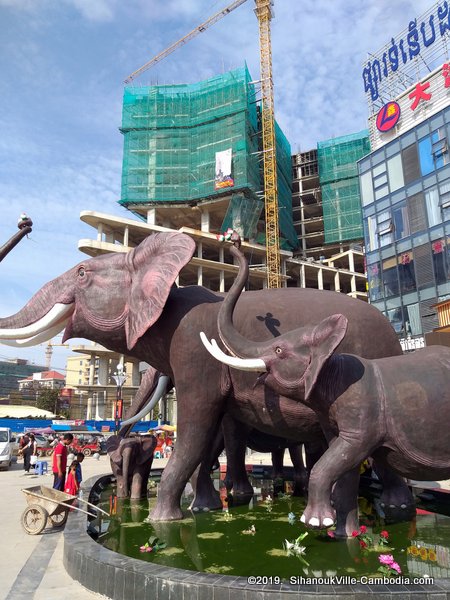 Atlantic City Entertainment Casino and Shopping Mall in SihanoukVille, Cambodia.