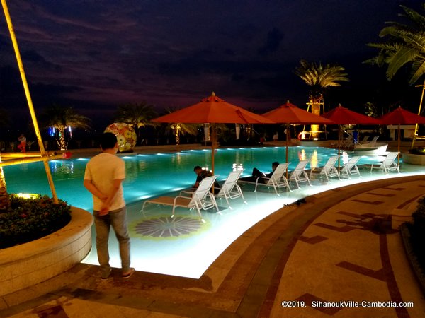 Xinhaohui Casino and Hotel in SihanoukVille, Cambodia.