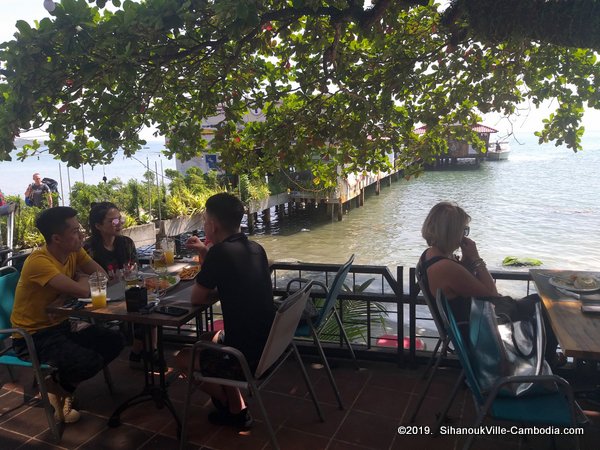 Yasmine Restaurant in SihanoukVille, Cambodia.