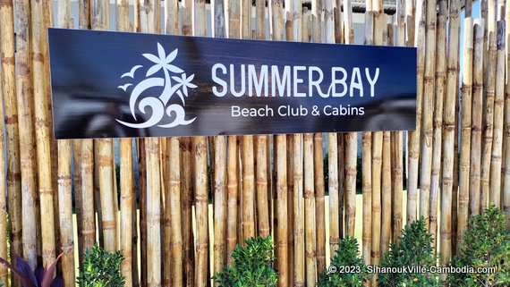 Summer Bay Beach Club & Cabins in SihanoukVille, Cambodia.