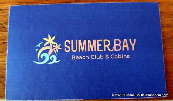 Summer Bay Beach Club & Cabins in SihanoukVille, Cambodia.