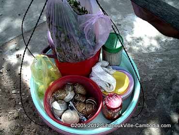 khmer food in sihanoukville, cambodia